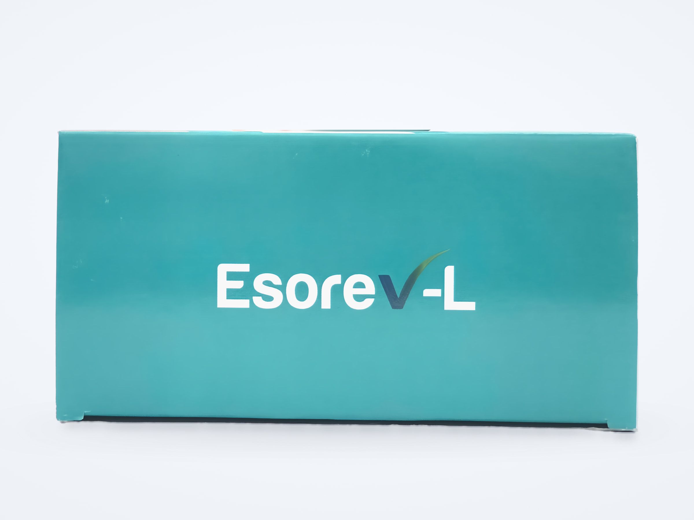 Esorev-L capsules carton, end panel