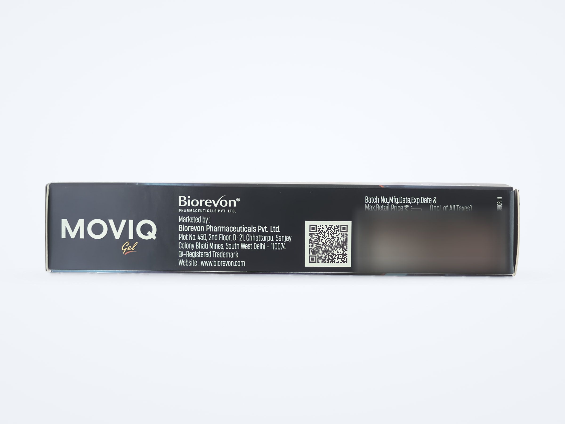 MOVIQ Gel gel carton, side panel