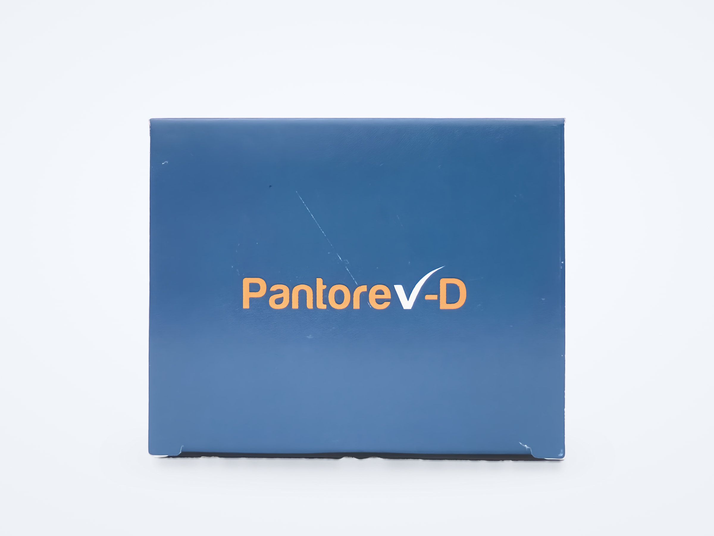 Pantorev-D capsules carton, end panel
